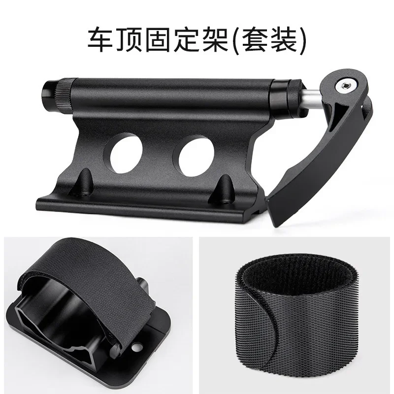 Bicycle front fork quick dismantling fixed clip luggage rack Car SUV modified parking rack