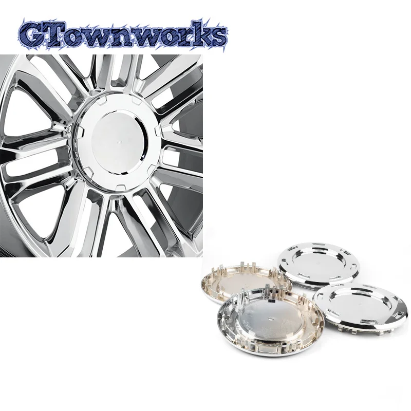 

GTownworks 1pc/4pcs 203.1mm OD 183.2mm ID Wheel Center Hubcap For 2007-2014 Escalade 22" #4680 #5309 #5358 3C9597950 #9598295