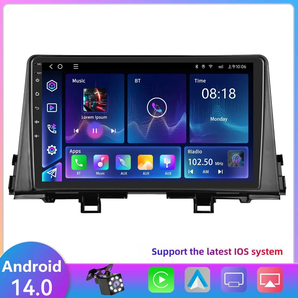 

Android 14.0 For KIA Picanto Morning 2016 2017 2018 2019 Car Screen Carplay Radio GPS Multimedia Stereo Player BT DSP RDS