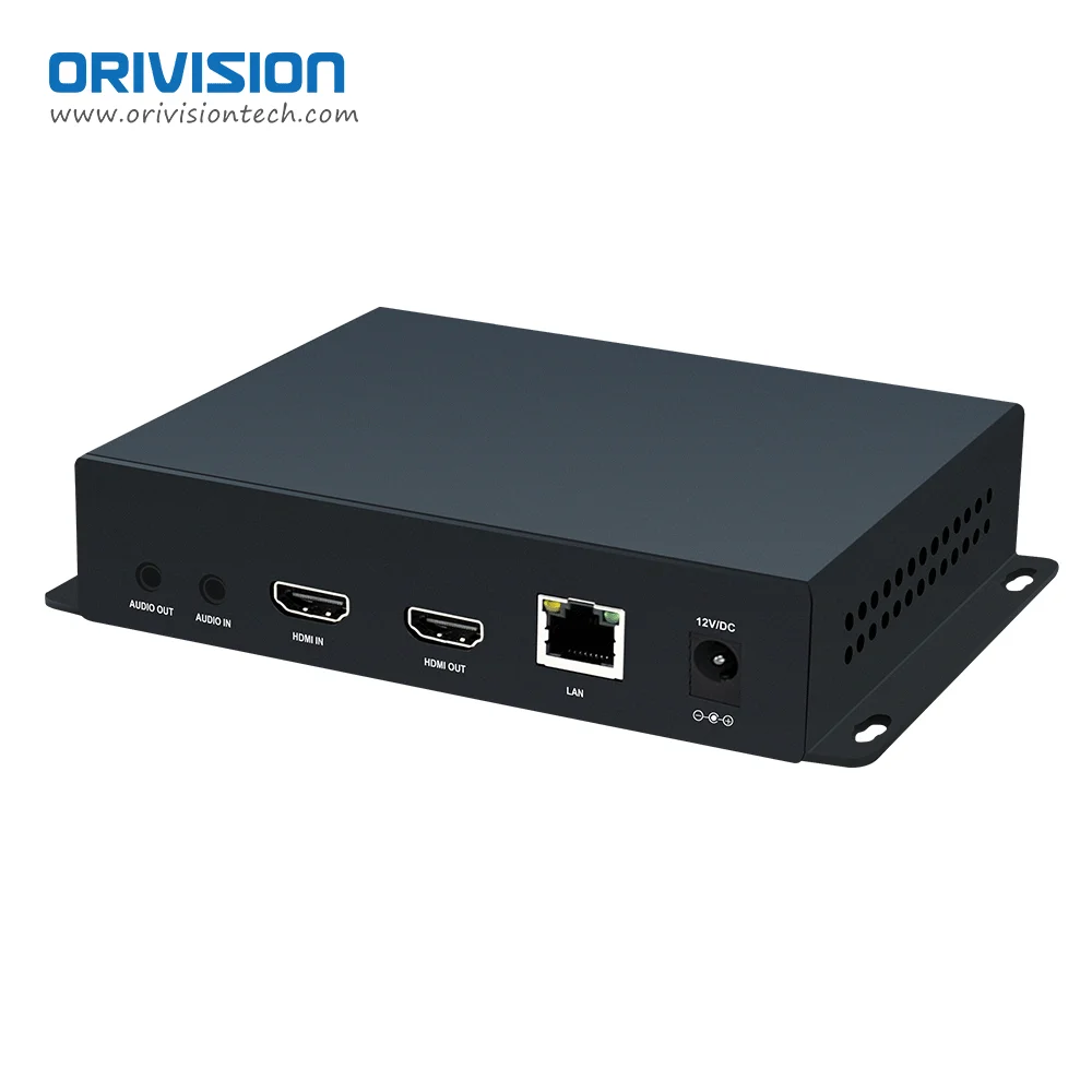 

HEVC H.264 HDMI Live Streaming Encoder 1080P 4K HDMI to IP Video Encoder H.265 with RTMPS RTSP HLS ONVIF UDP SRT