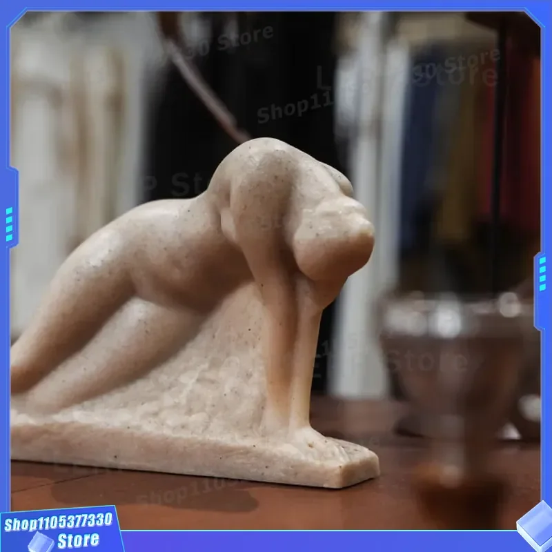 Light Luxury Medieval Artist Portrait Sculpture Ornament for Living Room Study Home Decor Clothing Store Homestay Awakening