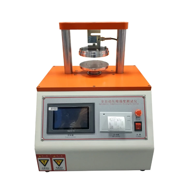 ISO TAPPI ECT RCT PAT Box Edge Crush Test Machine Carton Ring Crush Strength Tester