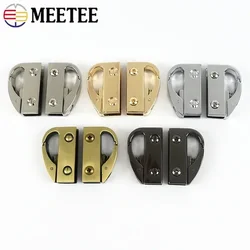 2/5/10/20Pcs Carabiner Clips Metal Buckles Screw Swivel Trigger Lobster Buckle Bag Strap Side Clip Clasp Spring Hook Hardware