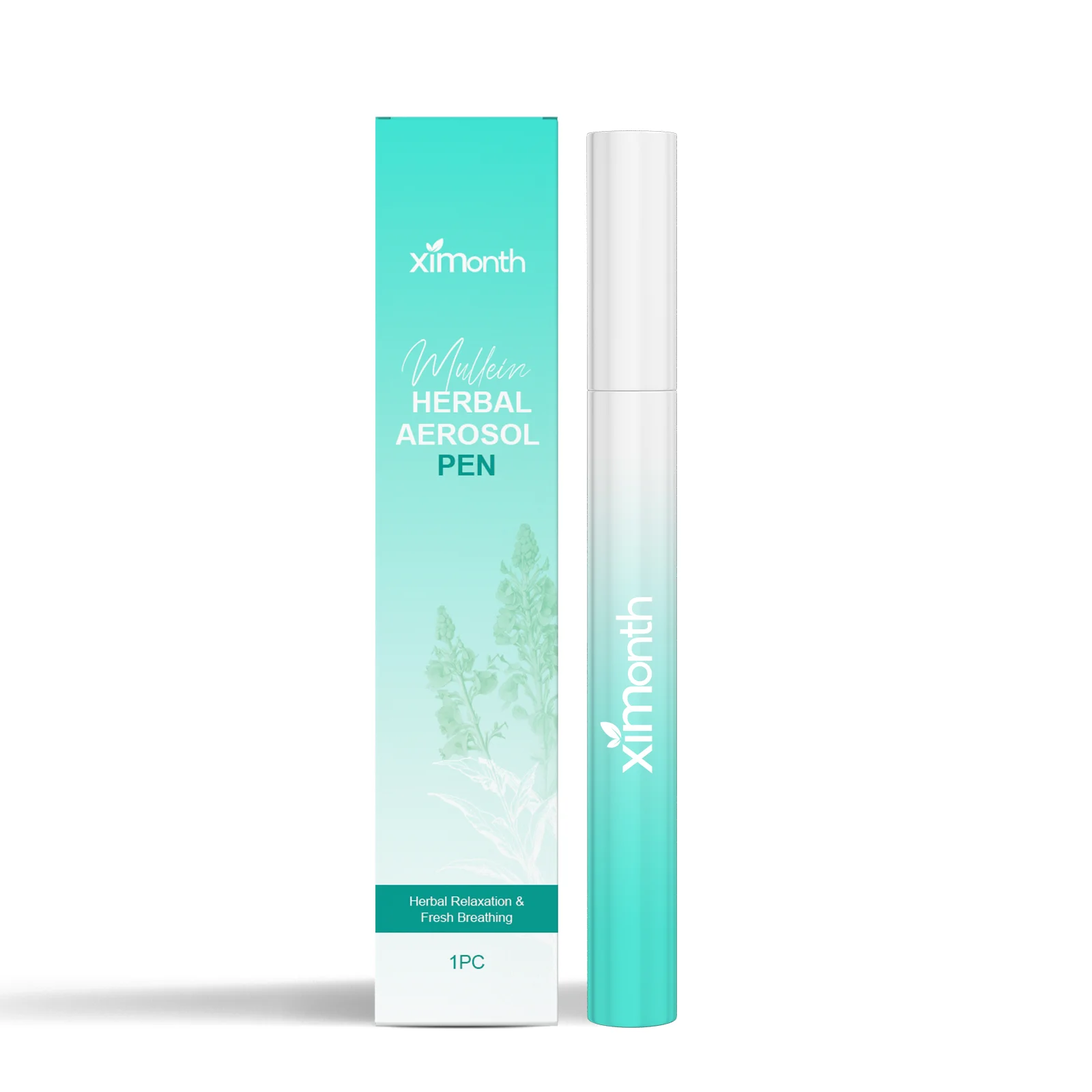 Herbal Diffuser Pen For Clear Breathing Clearing Lungs Contains Mullein Mint Rosemary Extract Purifying Breath Inhalation Stick
