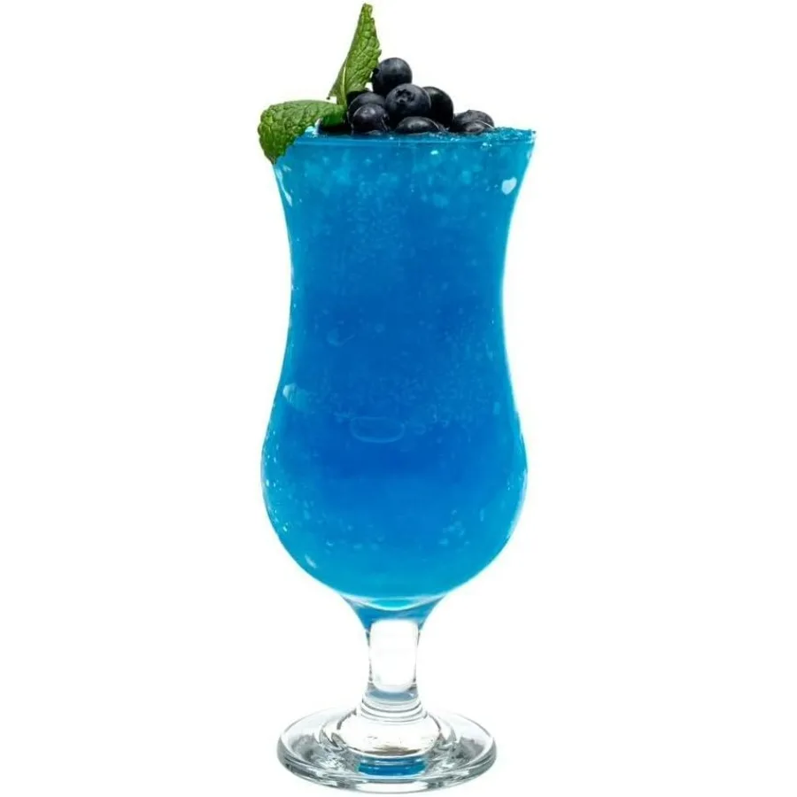 

Окуляри Hurricane, набор из 12 очков Pina Colada, набор очков для коктейлей на 13,25 унции, прочный стакан для вечеринок, можно мыть в посудомоечной машине