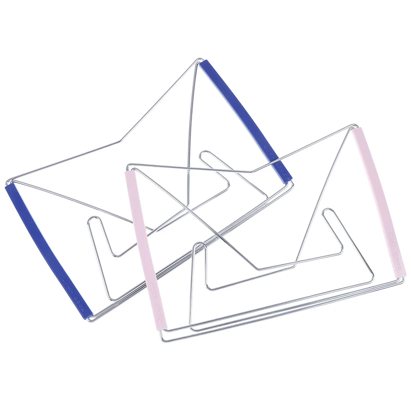 Rack in acciaio inossidabile con supporto per lettura di libri per Tablet pieghevole a mani libere