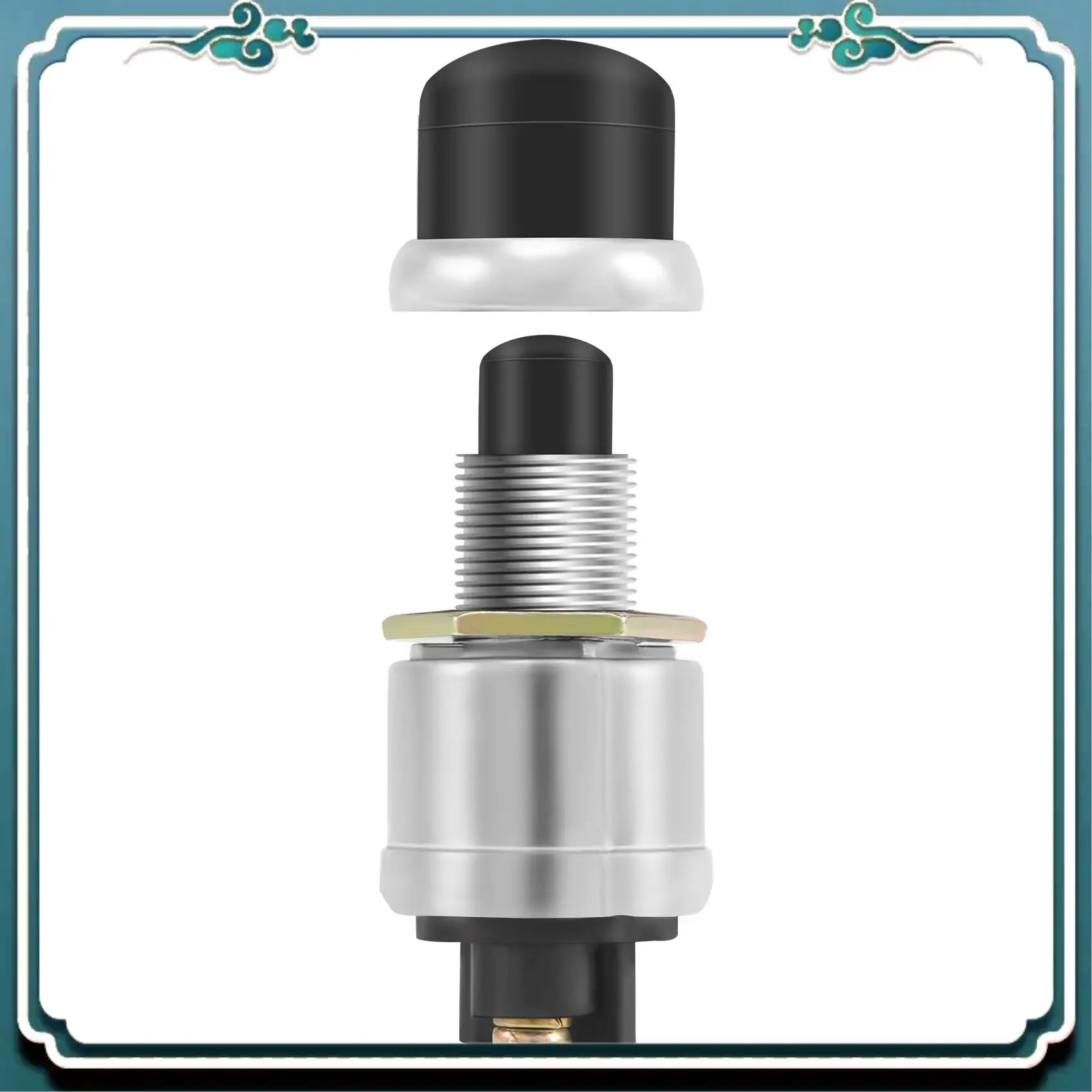 

Премиум 12 В 50 А водонепроницаемый переключатель кнопочный автомобиль лодка гусеница звуковой сигнал запуск двигателя стартер