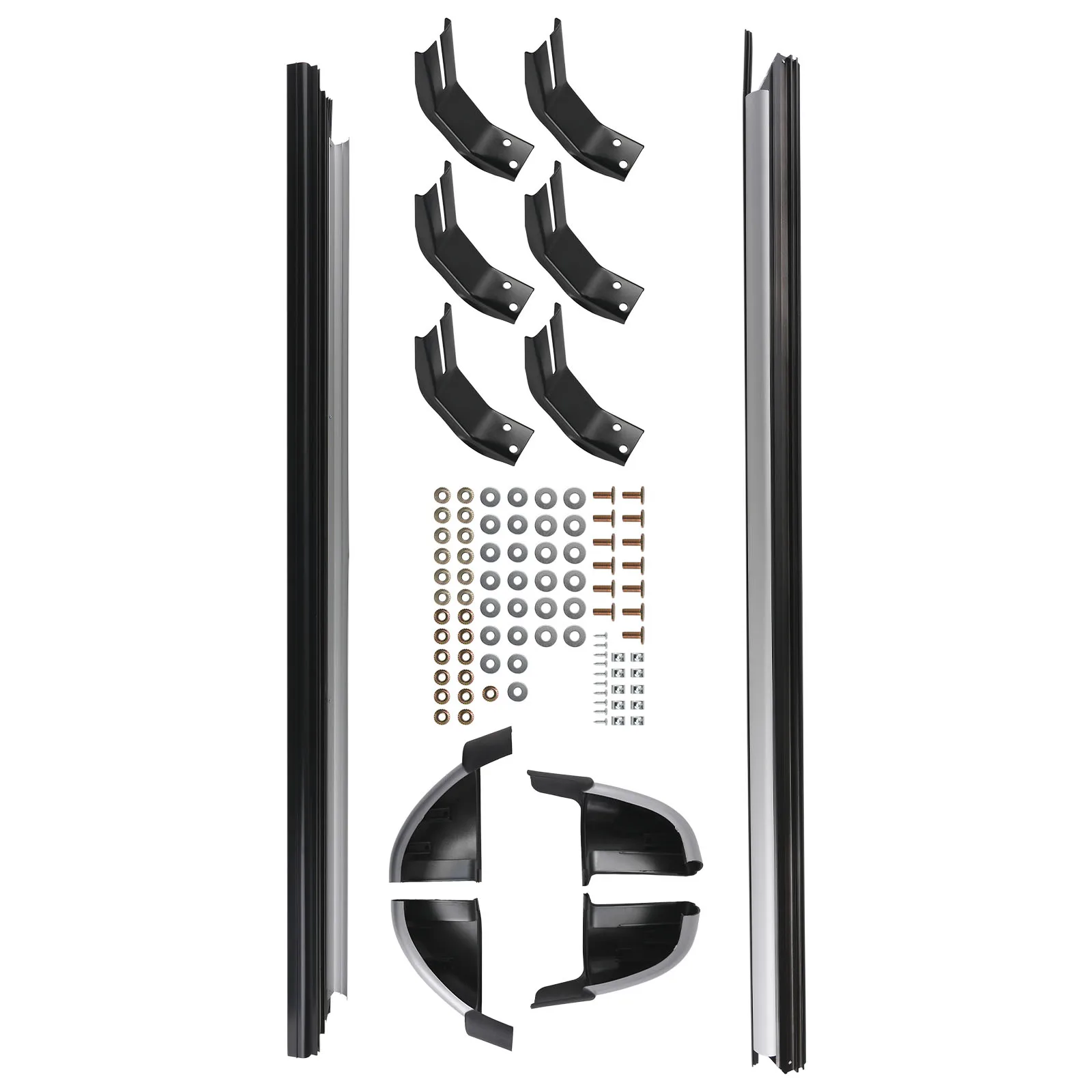 Anti-Slip Running Boards Nerf Bars for Nissan Navara NP300 D23 2016+ Aluminum