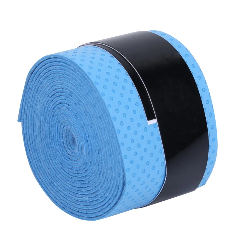 

60PCS Anti Slip Badminton Grip Tape Sweat Absorbent Shock Absorbent Tennis Grip Wrap Colorful Soft Racquet Handle Tape