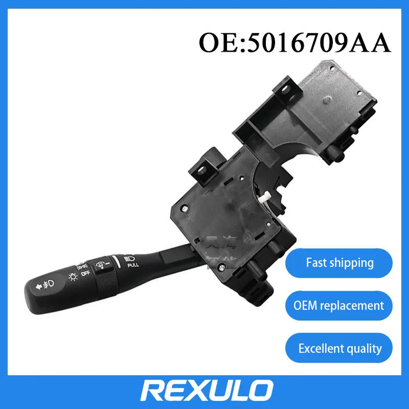 5016709AA Suitable for 01-06 Jeep Wrangler Steering Signal Light Wiper Switch Combination Switch