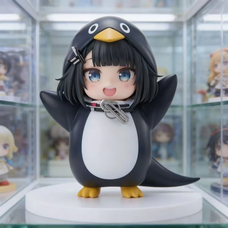New 2026 Gugugaga - Little Penguin Administrator Cute Penguin Girl Action Figure | Kawaii Anime Collectible Doll for Fans