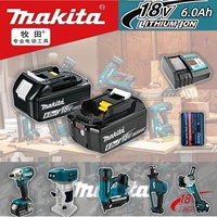 Makita Rechargeable  LED Lithium-ion Battery Replaceable Power Tool 6.0Ah 18V BL1830 BL1850 BL1840 BL1860 BL1815