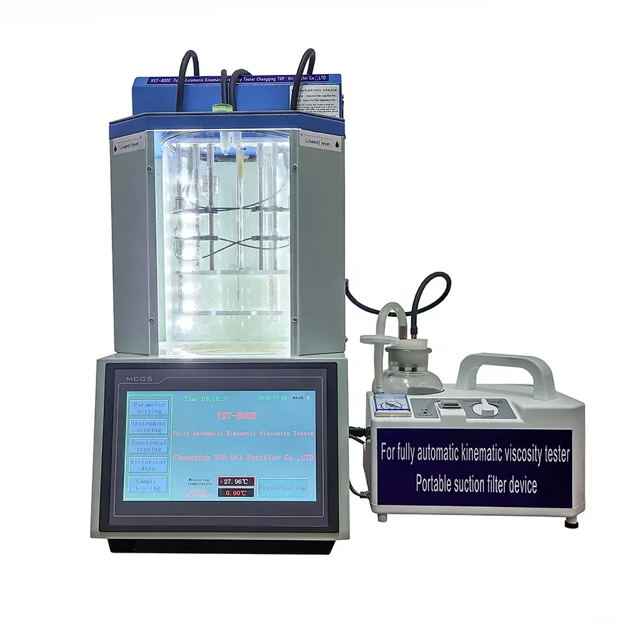 VST-8000 Fully Automatic Kinematic Viscometer GB/T265 LCD Touch Screen