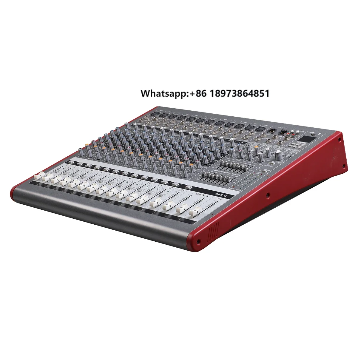 

Professional Audio Recording Studio Console Public Address System 12 Channel Mixer