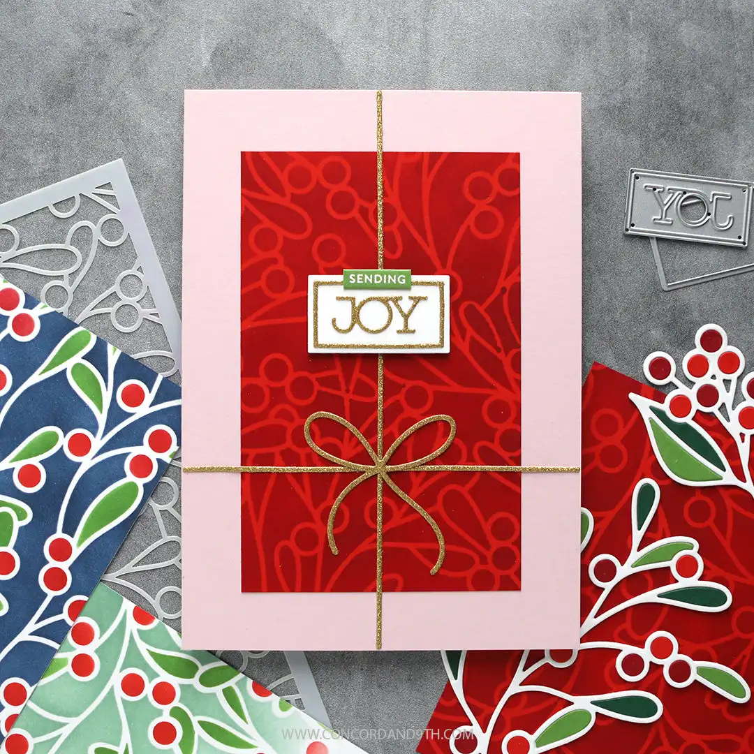 2024 New Home Gift Bows Berries Leaves Merry Greetings Love Joy Frames Dies Cuts Crafts Stencils DIY Making Scrapbooking Stamps