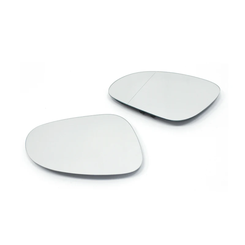 ل Vw Golf 5 Mk5 2003 - 2008 جيتا باسات B6 2006-2009 الجانب الأيمن الأيسر ساخنة الجناح مرآة الزجاج الرؤية الخلفية لوحة الرؤية الخلفية #4