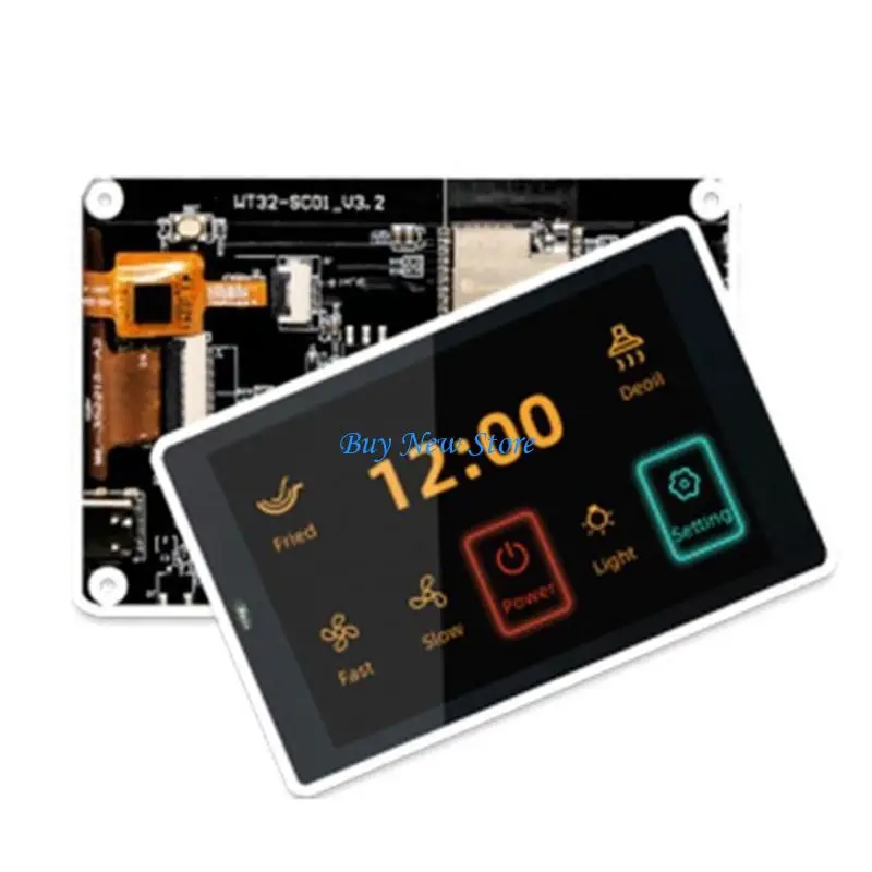 

20CE ESP32 Development Board WT32-SC01 With 3.5In 320X480 Capacitive LCD Screen