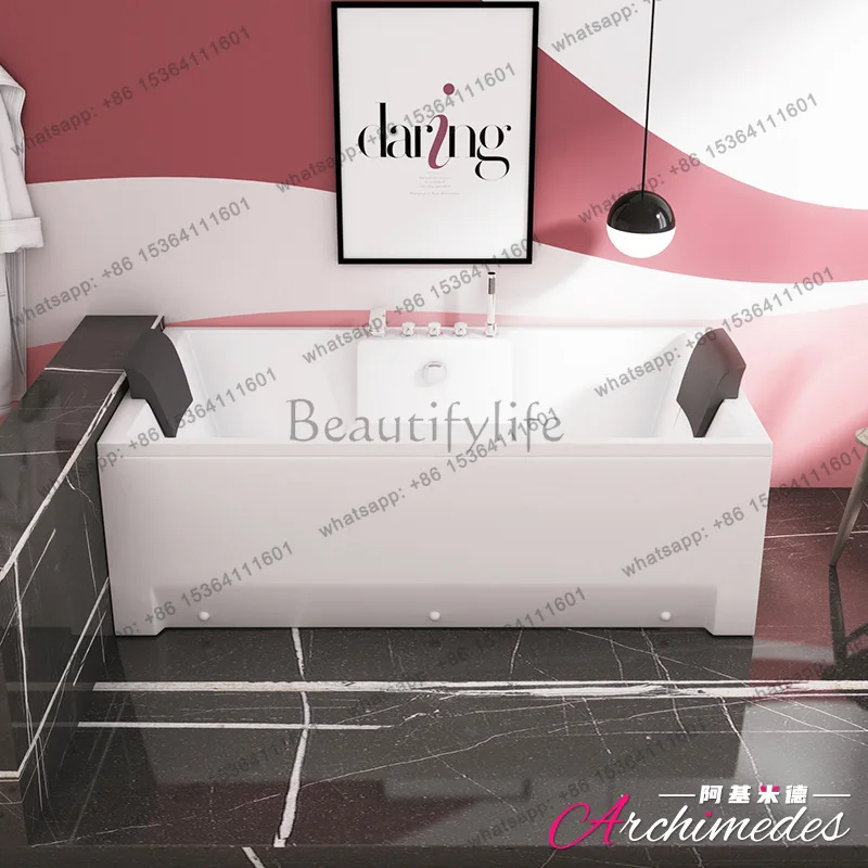 Acrylic bathtub water tank, family practical single surf jacuzzi AJ-3075