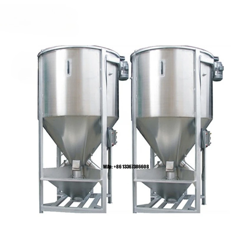 New design large capacity 1.5 tons feed mixer for sale