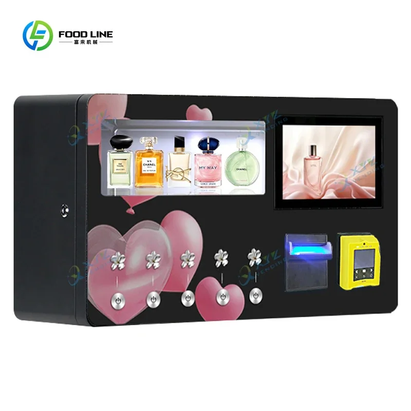 FOODLINE Customized Perfume Vending Machine Dispenser Touchscreen Hybrid Perfume Spraying Vending Machine Professional Business