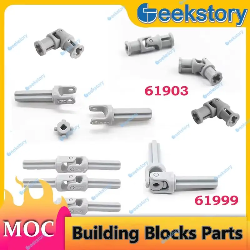 

Cardan Shaft 61999 Technology Building Blocks Parts 61903 Universal Joint Shaft Connector Assembly Moc Bricks Toys Accessories