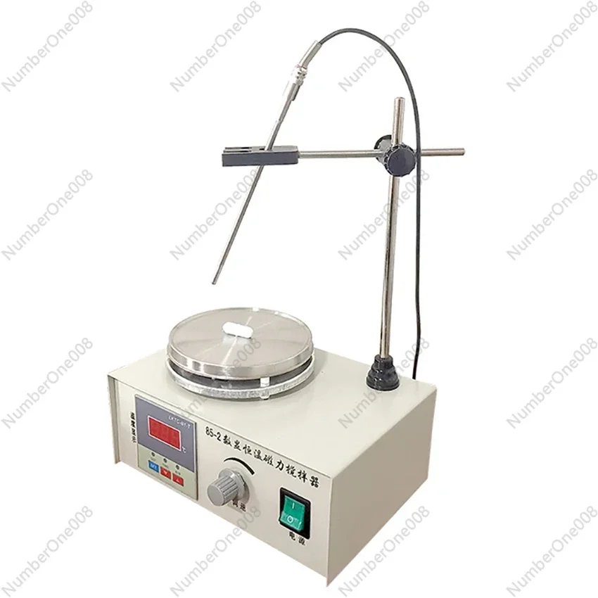 

85-2 Laboratory Magnetic Stirrer Mixer Heating Plate Digital Display 2200rpm Adjustable Churn Stir Machine Blender Stirrer