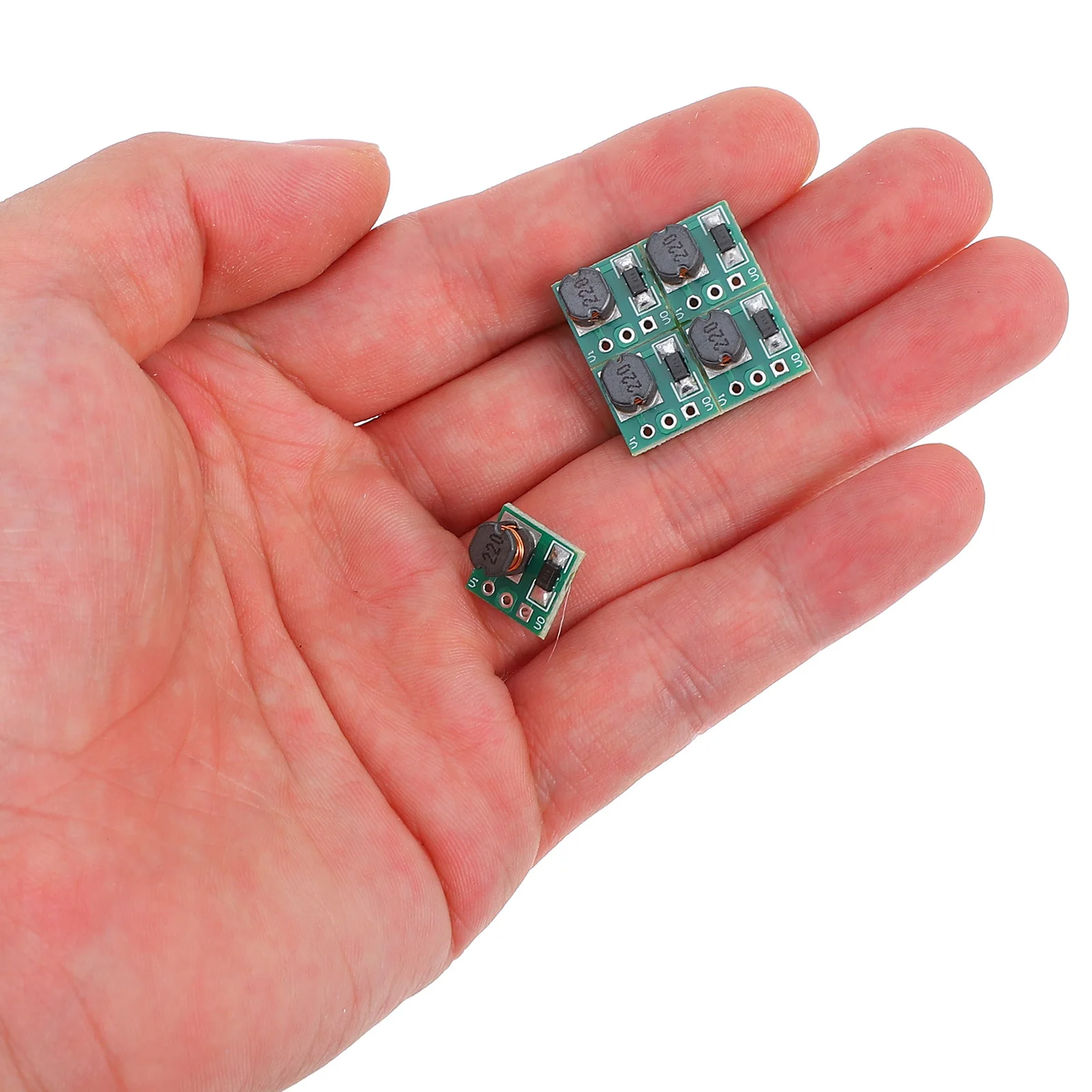 

5 шт. DC-DC повышающий преобразователь модуль регулируемый регулятор напряжения плата повышающий модуль питания 3,7 В до 5 В электронное напряжение