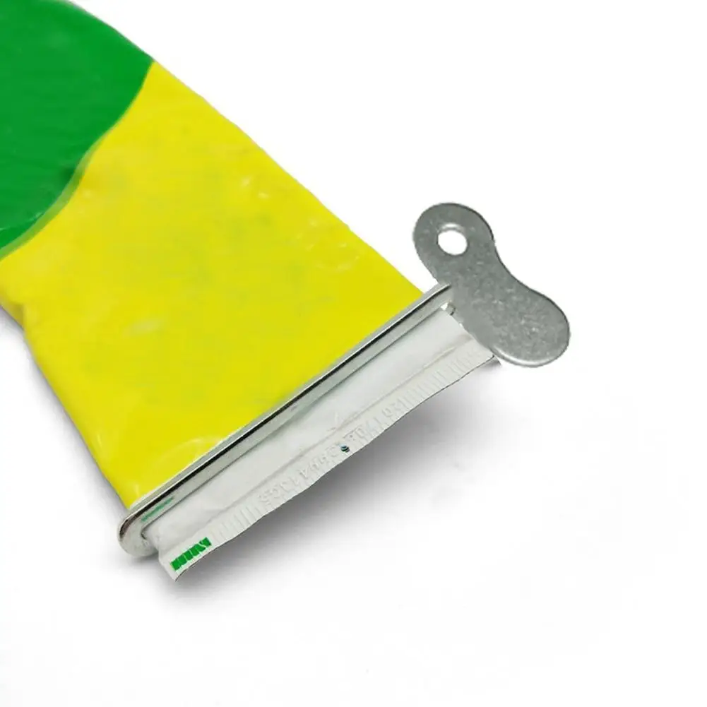 เหล็กยาสีฟัน Squeezer อุปกรณ์ห้องน้ํา Dispenser Rolling Tube Squeezer กดยาสีฟัน Cleanser I4o6