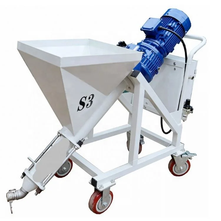 High Power Building Waterproof Coating Spraying Wall Putty Machine Factory Supply