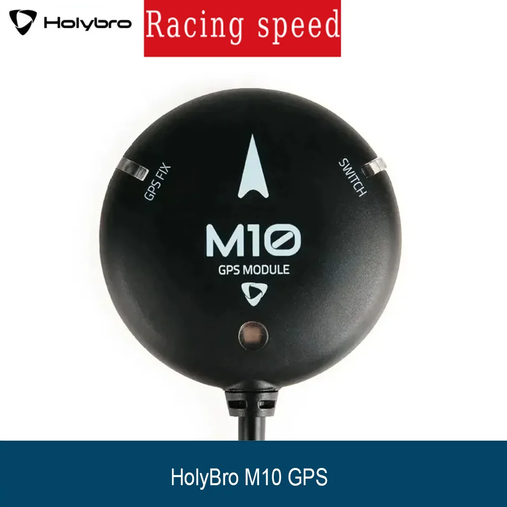 

HolyBro M10 GPS Module with Compass Safety Switch IST8310 Magnetometer for PX4 ArduPilot Multirotor Drone Buzzer LED