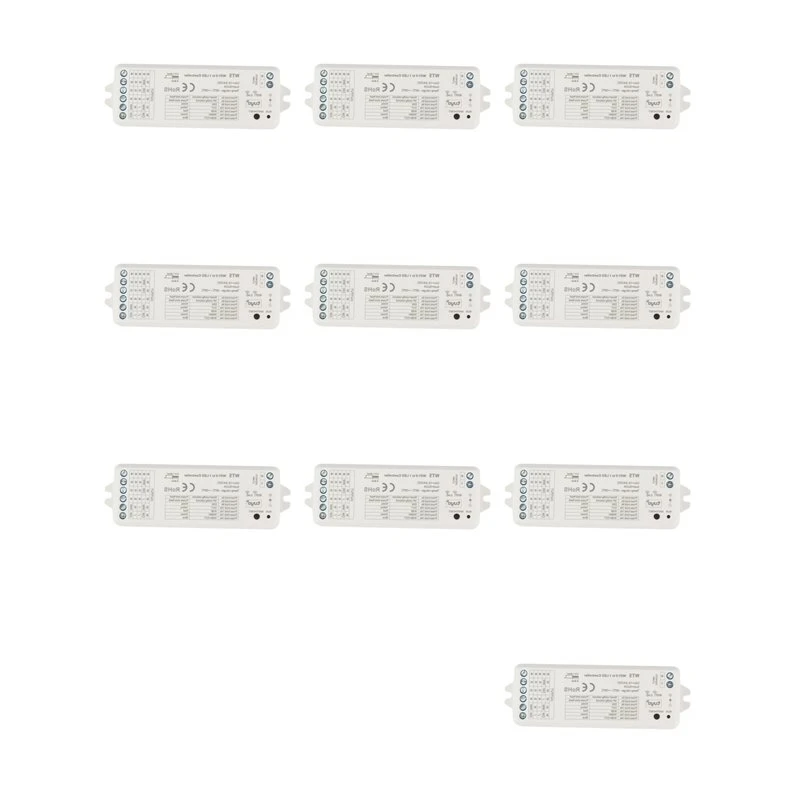 T23C 10X Tuya LED Controller 5 In 1 Dimmer CCT RGB RGBW RGBWW RGBCCT Strip Smart Life Wifi 2.4G RF Remote Controller 12-24V