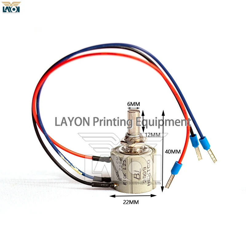 5 Pieces 71.186.5172 Potentiometer LAYON High Quality Heidelberg Presses Accessories For SM102 CD102 SM74 PM74 Fast Delivery