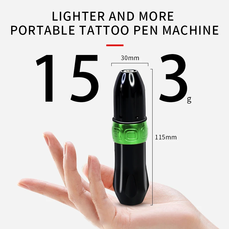 Rocket Tattoo Pen Professional Tattoo Machine Gun Rotary Permanent Makeup Machine Cartridge Microblading Tattoo Tools Equipment