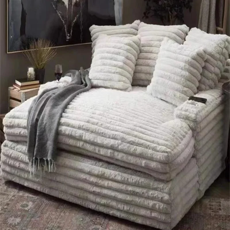 

Couch Potato Comfortable Down Cloud Small Sofas Family Cloth Art Removable Combination Living Room Balcony Bedroom Creative