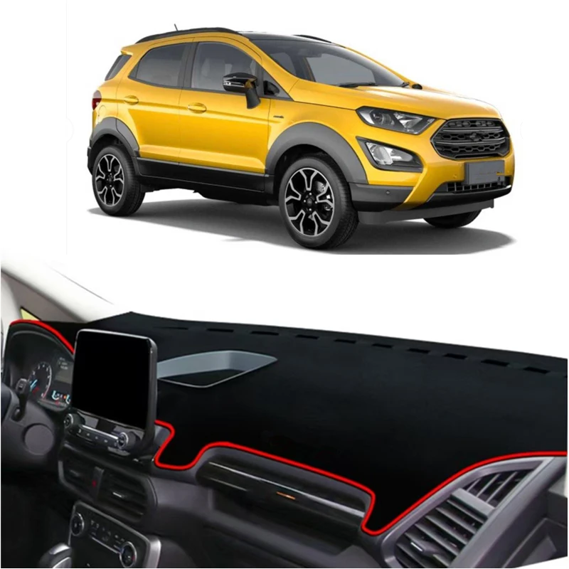 

Car Accessories For Ford EcoSport 2018 2019 2020 2021 2022 Dashboard Cover Mat Pad Anti-UV Dashmat Dash Sun Shade Carpet Cushion