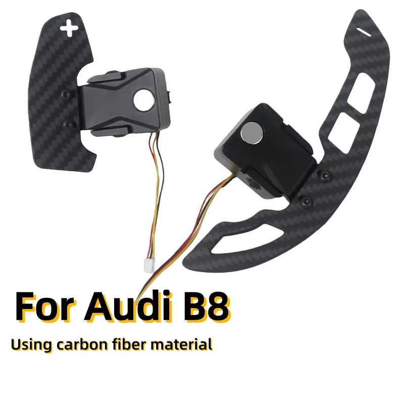 

Carbon Fiber Magnetic Shift Paddles Suitable For Audi A1 A3 A4 A5 Q3 Q5 S1 S3 S4 S5 SQ5 RS3 RS4 RS5 RSQ3 Car Accessories