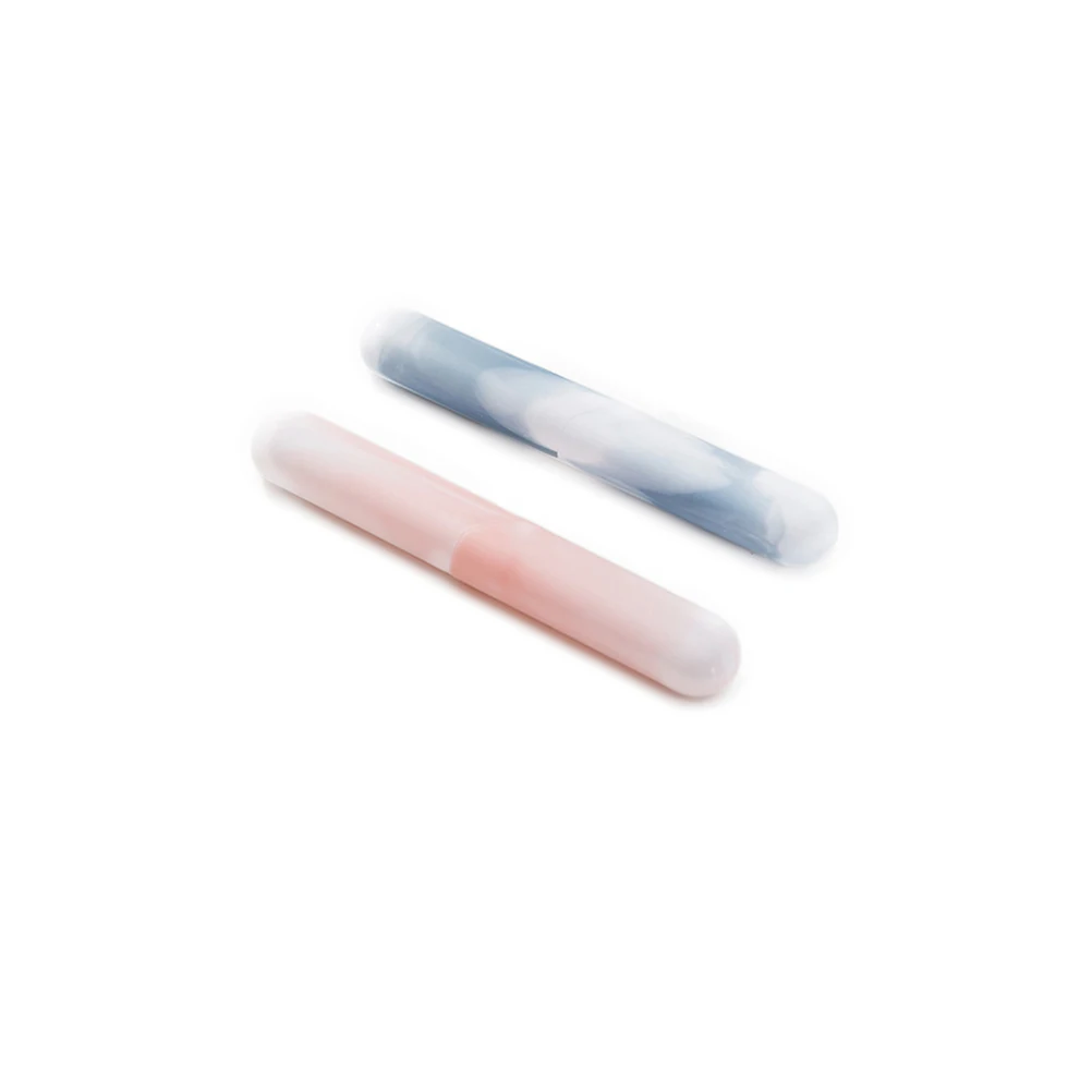 

6 Pcs Case Durable Plastic Portable Toothbrush Case Box Portable Travel Storage Japanese Style Oral Care Hygiene