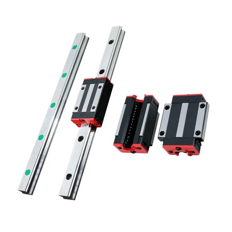 Low‑Friction HGR20 Linear Motion Rail Kit With HGH20CA HGW20CC HGH20HA HGW20HC Carriage Block 1200‑2400MM For Automated CNC