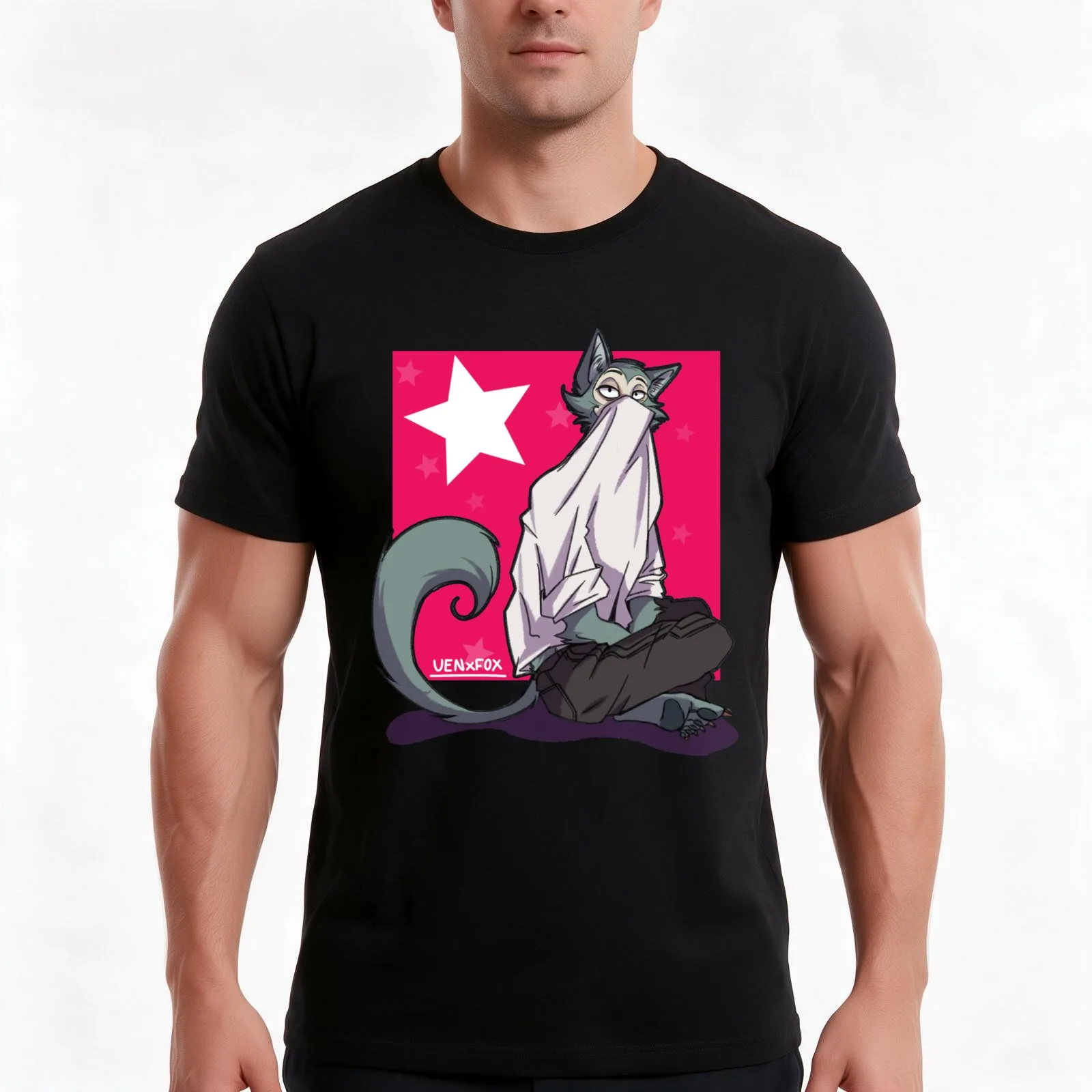 Legoshi! T-Shirt Summer Casual Cotton Tee, Unisex Men Women