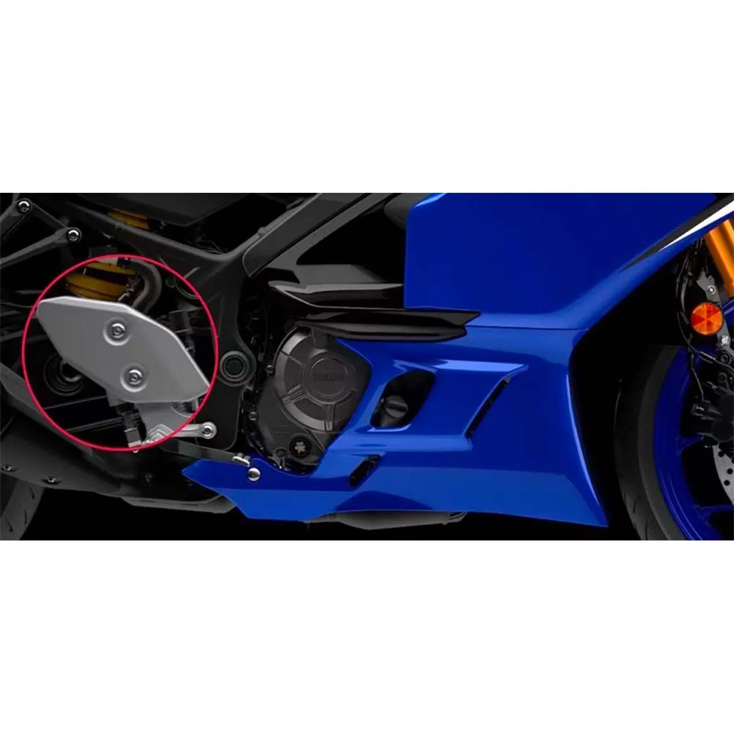 For Yamaha MT-03 MT 03   19-25 Modification of carbon fiber pedal side cover protection plate guide cover