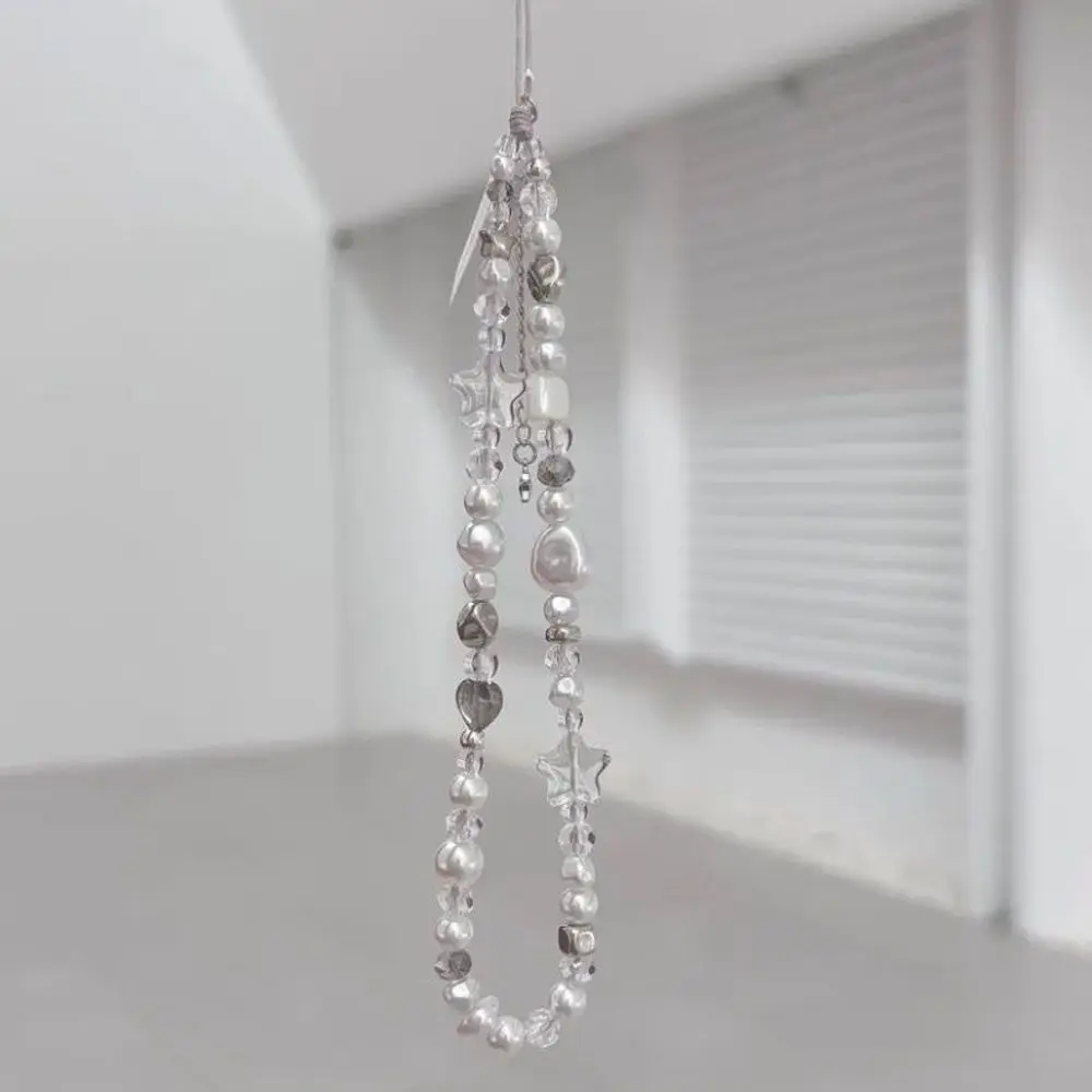 

Mobile phone lanyard Japanese new versatile bead chain bracelet new pendant accessories summer style