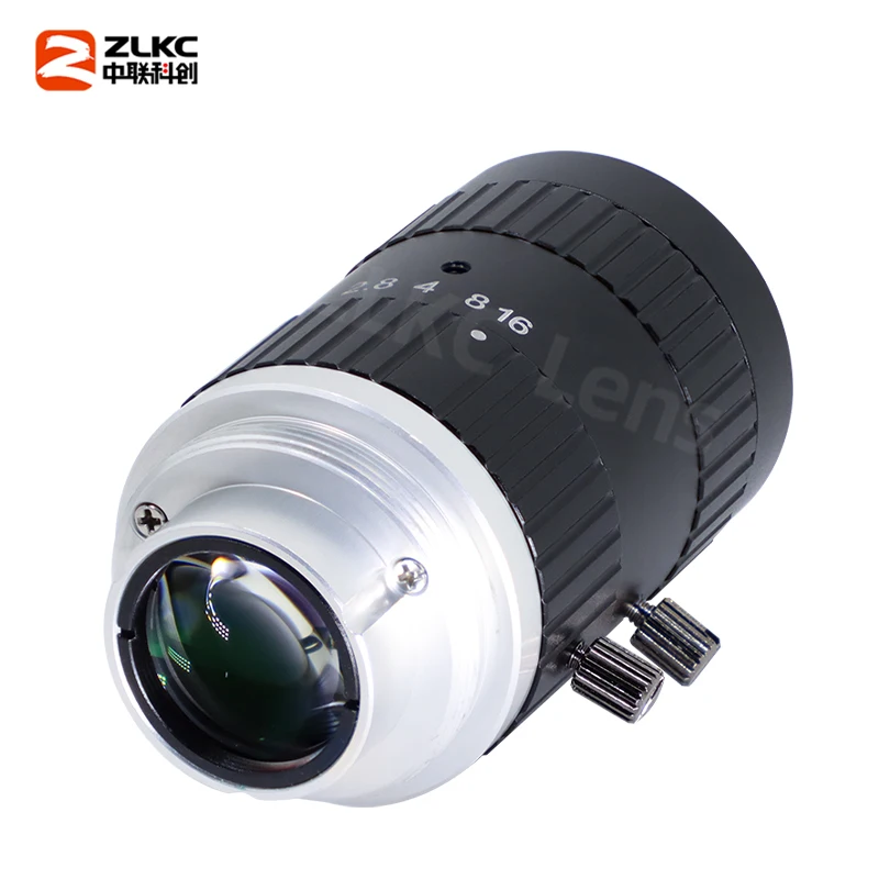 12mm C-Mount Lens 10Megapixels Camera High Resolution 2/3'' Sensor Size Machine Vision F2.8 for Basler Industrial Cameras