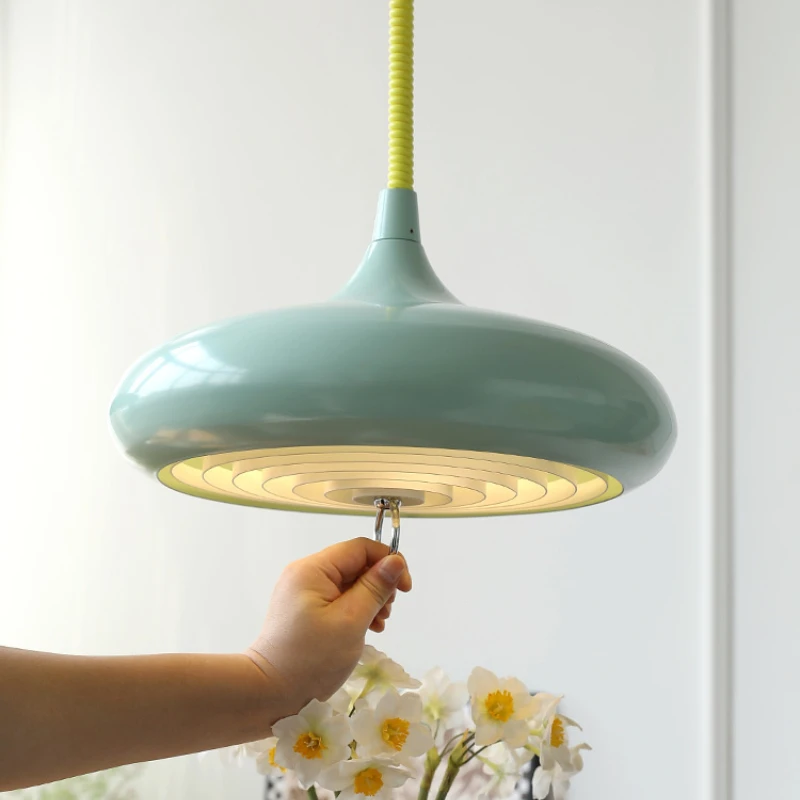Adjustable Dining Table chandeliers for Bedroom Cafe study Vintage Industrial Home Decor lamps