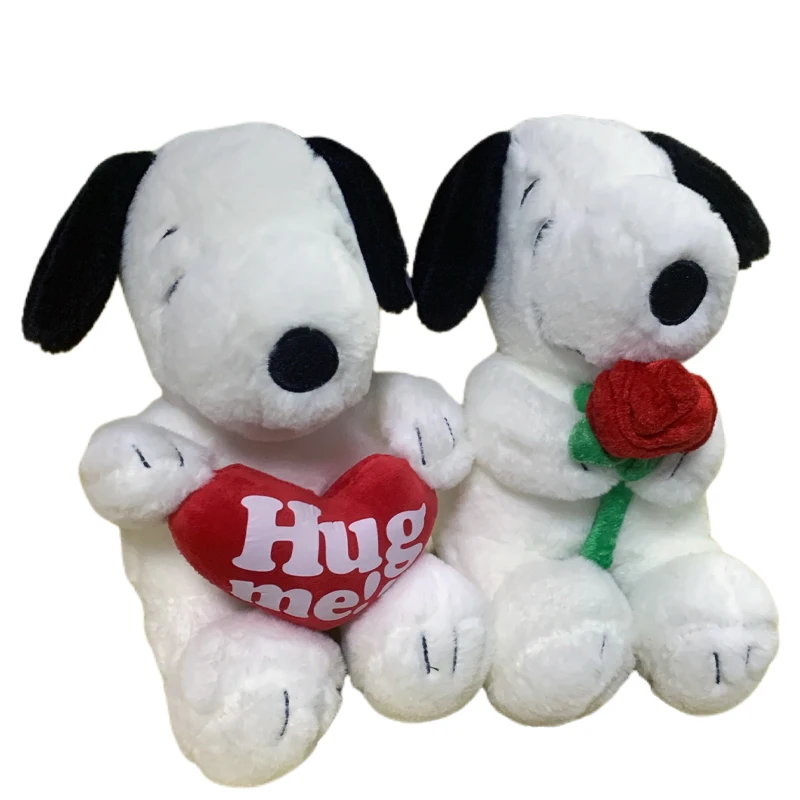 

Новая мультяшная плюшевая игрушка-подушка в виде милой собачки, плюшевая кукла для дивана, подарок для детей, подарок на День святого Валентина для девочек