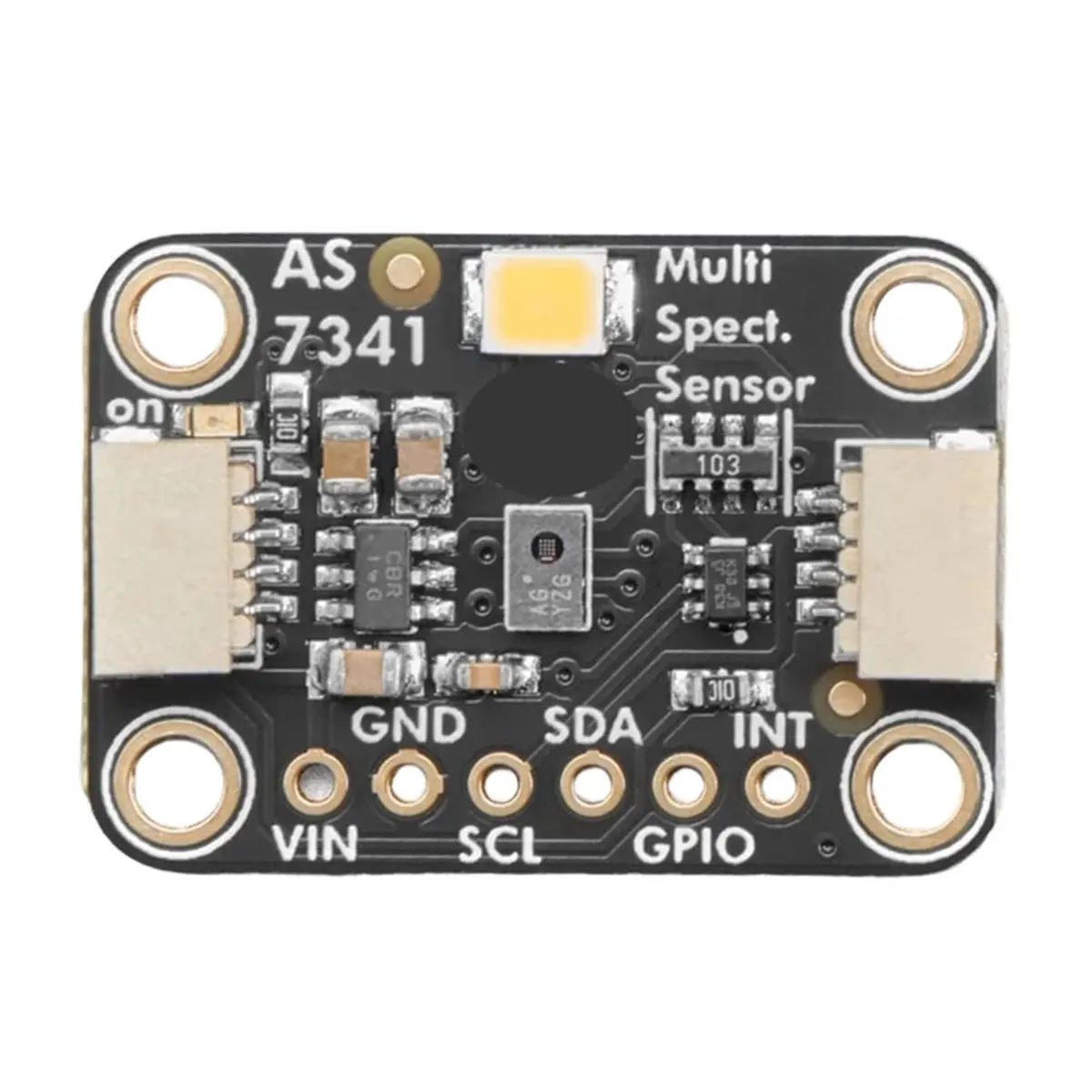A72Z AS7341 10-Channel Light Color Sensor Splitter Board STEMMA QT/Qwiic for