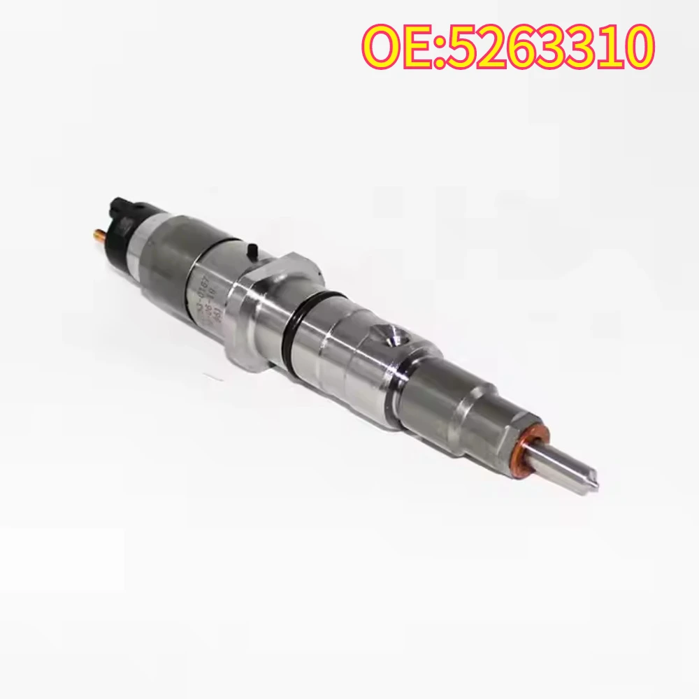 

High quality New For 5263310 Common Rail-injector voor Cummins-motor 0445120237 5263310 84347519 met DLLA128P2201 mondstuk-injec