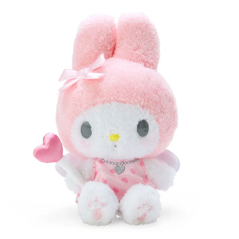 Sanurgente-Mix Family Butter Pompom for Children, Angel Apparence, Purin Kitty, Cinnamoroll Kuromi, Ornements décoratifs, Cadeau en peluche, 2307