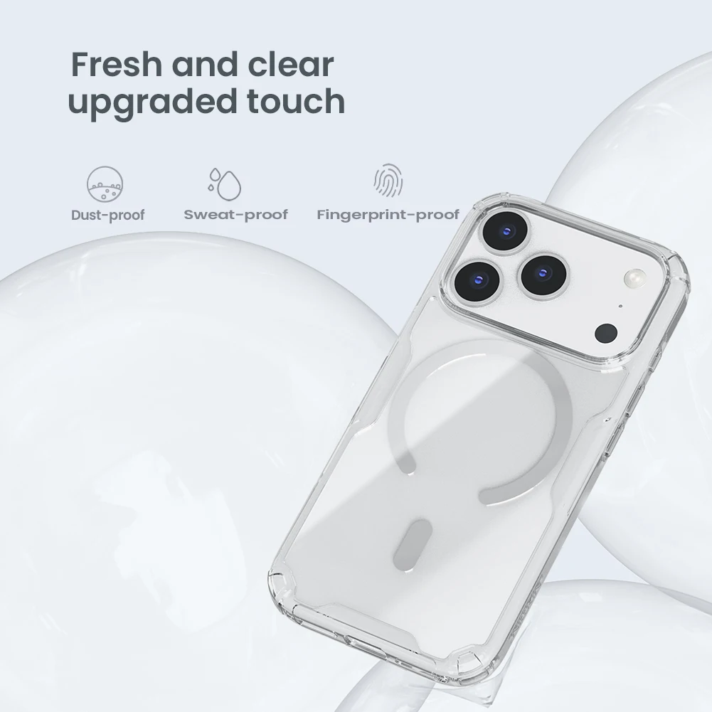 NILLKIN Für iPhone 18 Pro MAX Hülle Nature Pro Magnetische Hülle Passgenaue Klare Abdeckung Für iPhone 17 Pro Max/18 Pro Max 17 Pro 18 Pro – Detail 10