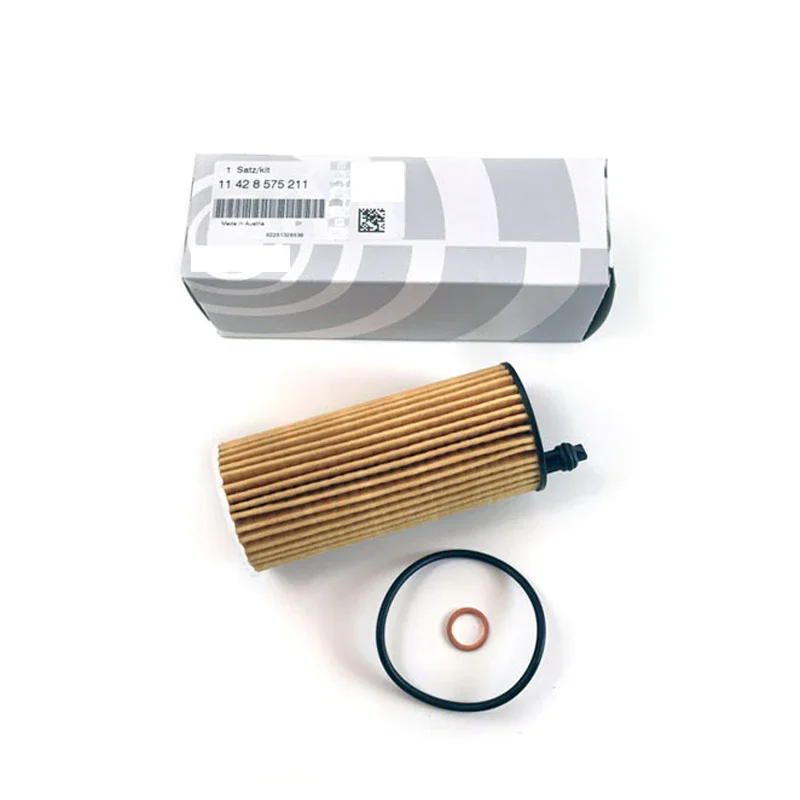 Filtro olio per auto 11428575211 per BMW F10 F11 F15 F20 F25 F30 F31 F34 G01 G20 G30 118i 320i 320d 520d 530i X3 X4 X5 B47 B48 motore