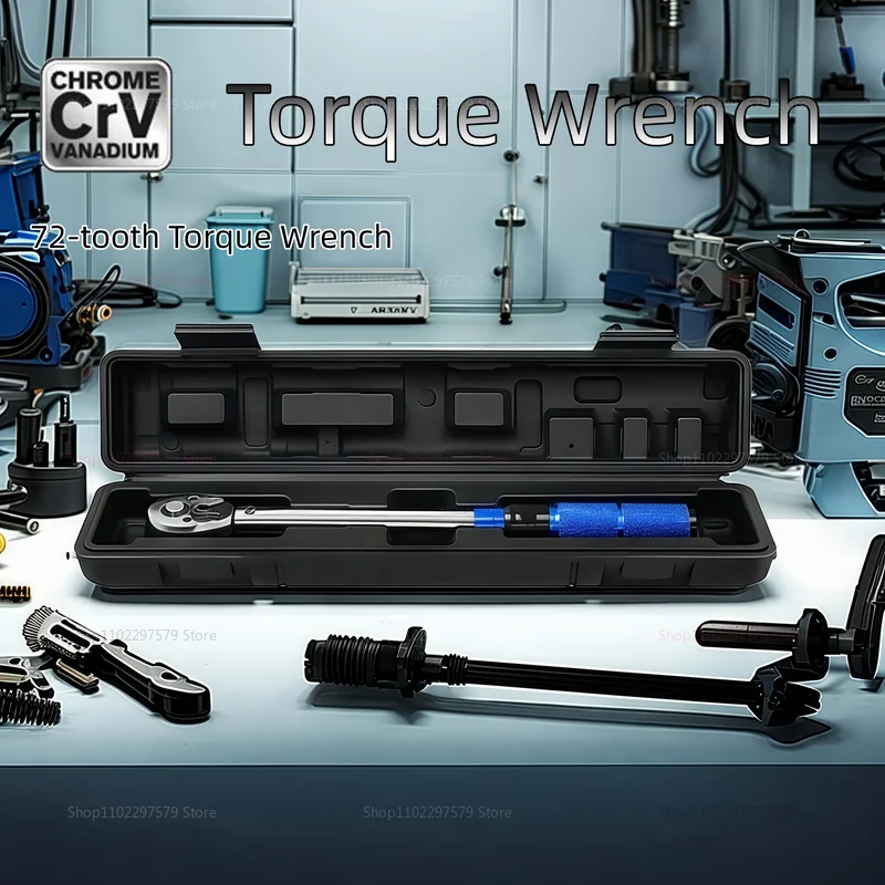10-60Nm مفتاح العزم 3/8 بوصة مربع محرك عالية الدقة دراجة السيارات عزم الدوران أداة ± 3% قابل للتعديل القوة المهنية